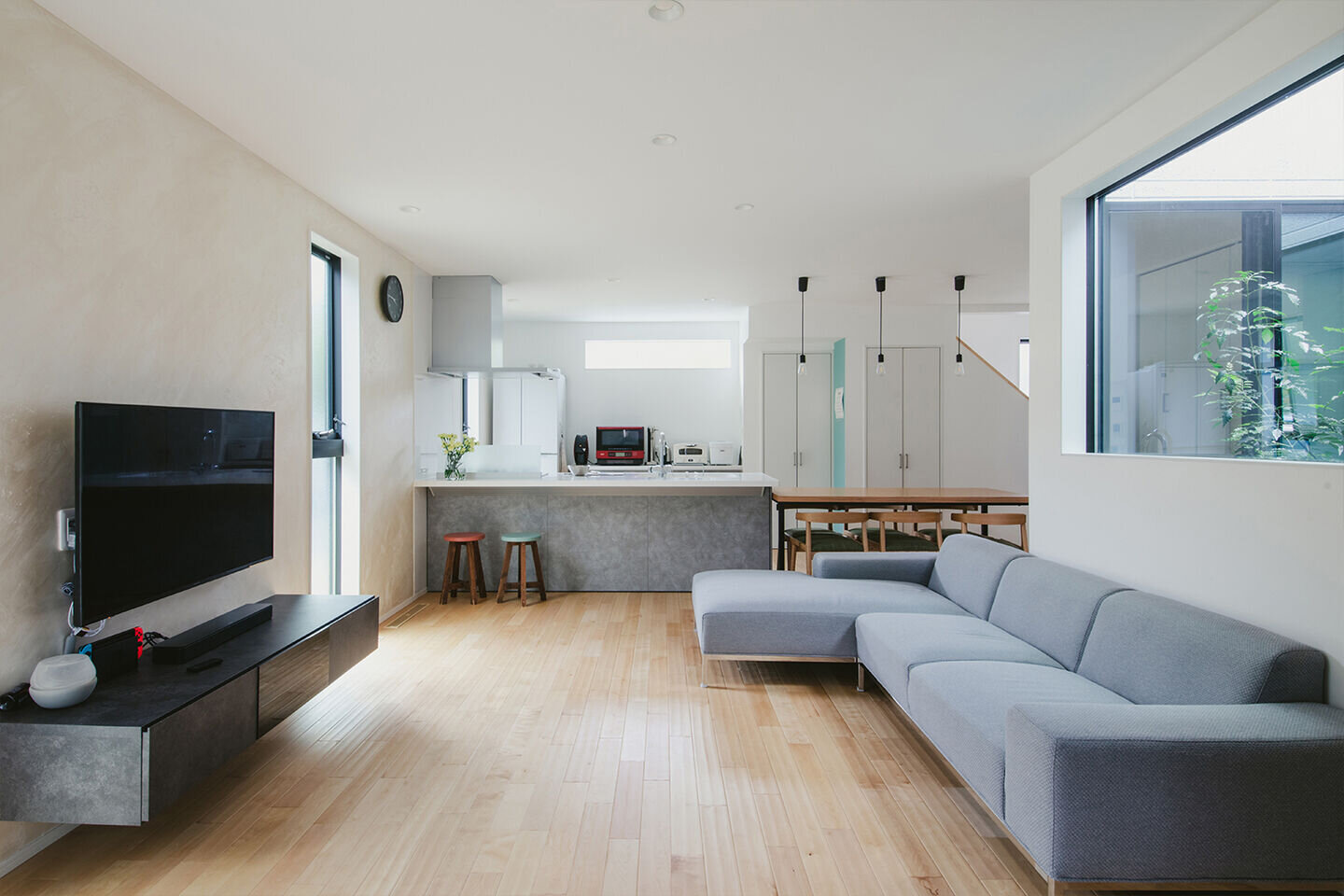 収納の工夫が光る、家事がラクになる快適な住まい